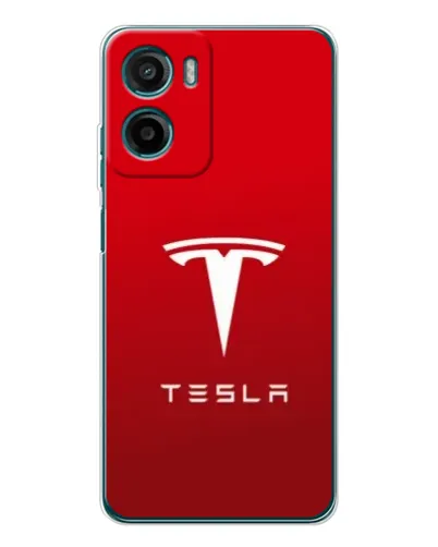 Чехол для Motorola Moto E15 с картинкой «Tesla Red Classic» Чехол для Motorola Moto E15 с картинкой «Tesla Red Classic»