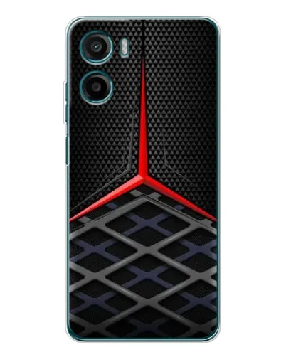 Чехол для Motorola Moto E15 с картинкой «Mercedes Carbon Grid»
