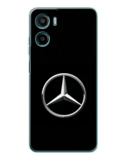 Чехол для Motorola Moto E15 с картинкой «Mercedes классический лого»