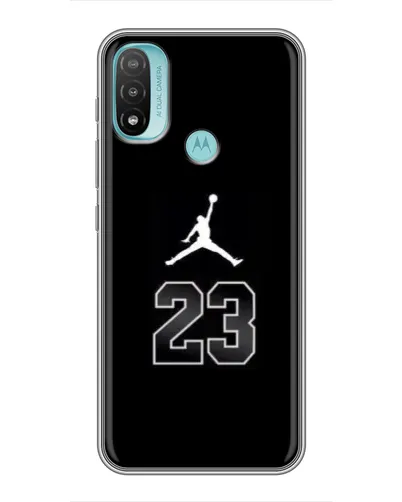 Чехол для Motorola MOTO E20 с картинкой «Jordan Flight 23» Чехол для Motorola MOTO E20 с картинкой «Jordan Flight 23»