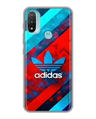 Чехол для Motorola MOTO E20 с картинкой «Абстракция Adidas»