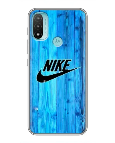 Чехол для Motorola MOTO E20 с картинкой «Голубое дерево Nike»
