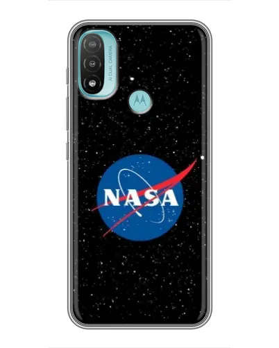 Чехол для Motorola MOTO E20 с картинкой «NASA — звездное небо»