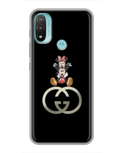 Чехол для Motorola MOTO E20 с картинкой «Минни Маус на лого» Чехол для Motorola MOTO E20 с картинкой «Минни Маус на лого»