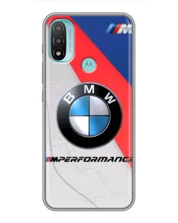 Чехол для Motorola MOTO E20 с картинкой «BMW Performance стиль»