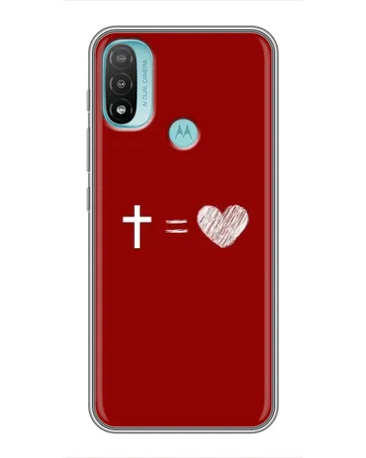 Чехол для Motorola MOTO E20 с картинкой «Уравнение любви» Чехол для Motorola MOTO E20 с картинкой «Уравнение любви»