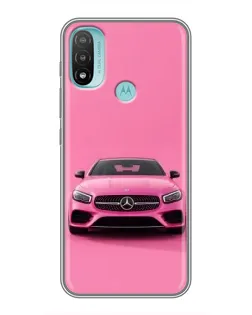 Чехол для Motorola MOTO E20 с картинкой «Розовый Mercedes AMG» Чехол для Motorola MOTO E20 с картинкой «Розовый Mercedes AMG»