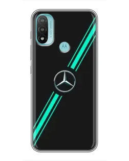 Чехол для Motorola MOTO E20 с картинкой «Спортивные линии Mercedes» Чехол для Motorola MOTO E20 с картинкой «Спортивные линии Mercedes»