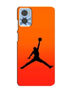 Чехол для Motorola MOTO E22 с картинкой «Jordan Sunset»