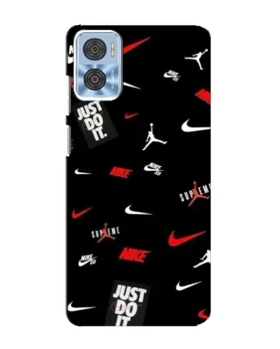 Чехол для Motorola MOTO E22 с картинкой «Nike Mix Pattern» Чехол для Motorola MOTO E22 с картинкой «Nike Mix Pattern»