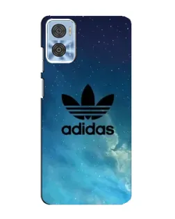 Чехол для Motorola MOTO E22 с картинкой «Adidas Stone Logo»