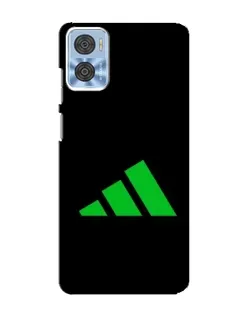 Чехол для Motorola MOTO E22 с картинкой «Adidas Abstract»