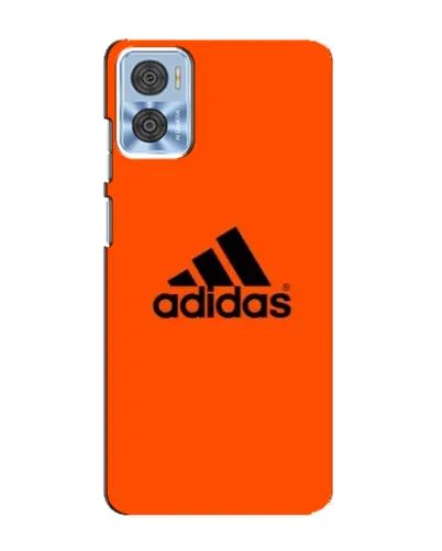 Чехол для Motorola MOTO E22 с картинкой «Adidas Ukraine»