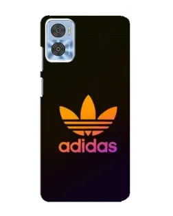 Чехол для Motorola MOTO E22 с картинкой «Градиент Adidas»