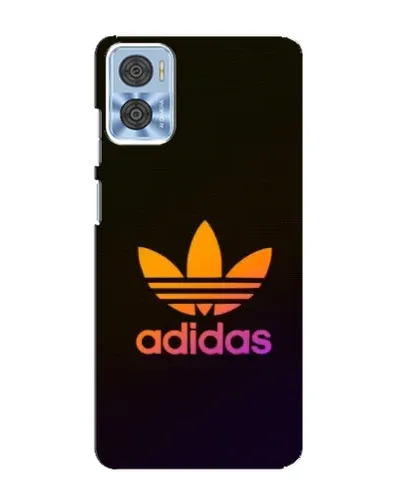 Чехол для Motorola MOTO E22 с картинкой «Градиент Adidas»