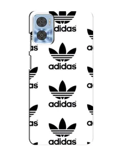 Чехол для Motorola MOTO E22 с картинкой «Adidas Pattern»