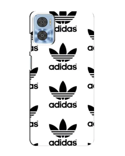 Чехол для Motorola MOTO E22 с картинкой «Adidas Pattern»