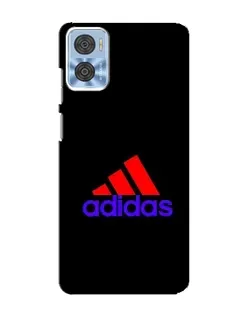 Чехол для Motorola MOTO E22 с картинкой «Классический Adidas»