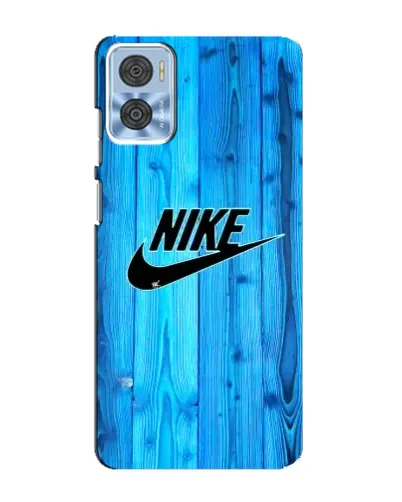 Чехол для Motorola MOTO E22 с картинкой «Голубое дерево Nike»