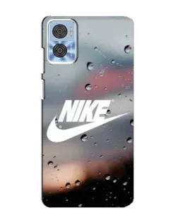 Чохол для Motorola MOTO E22 з картинкою «Nike у стилі ретро»