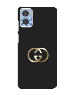 Чехол для Motorola MOTO E22 с картинкой «Минимализм Gucci»