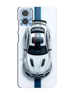Чохол для Motorola MOTO E22 з картинкою «Вид зверху — BMW M»