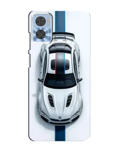 Чехол для Motorola MOTO E22 с картинкой «Вид сверху — BMW M» Чехол для Motorola MOTO E22 с картинкой «Вид сверху — BMW M»