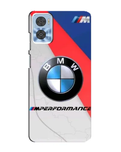 Чехол для Motorola MOTO E22 с картинкой «BMW Performance стиль» Чехол для Motorola MOTO E22 с картинкой «BMW Performance стиль»