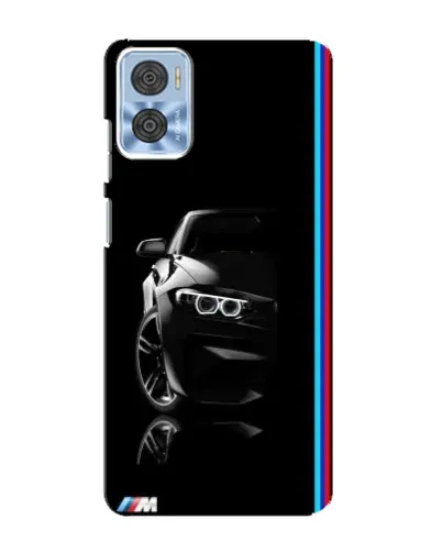 Чехол для Motorola MOTO E22 с картинкой «Силуэт BMW в темноте» Чехол для Motorola MOTO E22 с картинкой «Силуэт BMW в темноте»