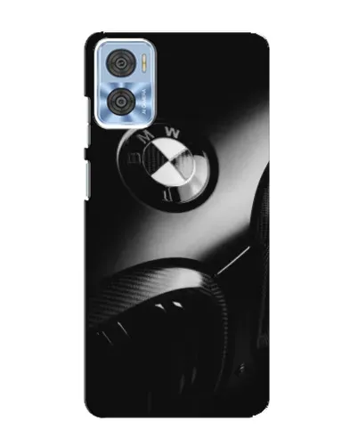 Чехол для Motorola MOTO E22 с картинкой «Эмблема BMW — макро» Чехол для Motorola MOTO E22 с картинкой «Эмблема BMW — макро»