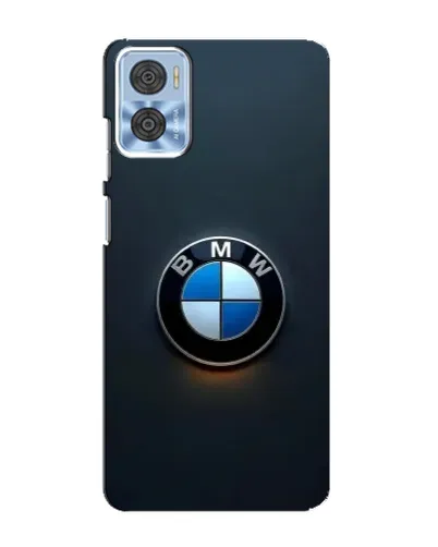 Чехол для Motorola MOTO E22 с картинкой «Логотип BMW — минимализм» Чехол для Motorola MOTO E22 с картинкой «Логотип BMW — минимализм»