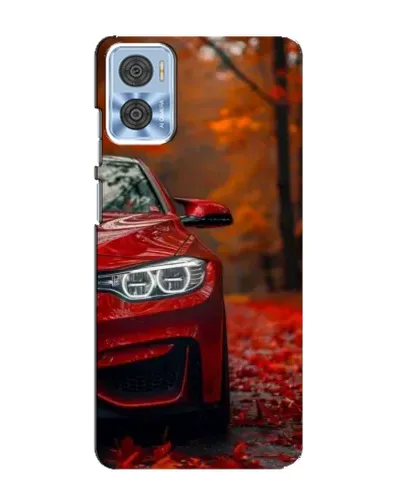 Чехол для Motorola MOTO E22 с картинкой «Осенняя BMW M4» Чехол для Motorola MOTO E22 с картинкой «Осенняя BMW M4»