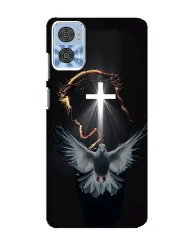 Чехол для Motorola MOTO E22 с картинкой «Голубь и Свет» Чехол для Motorola MOTO E22 с картинкой «Голубь и Свет»