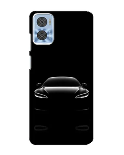 Чехол для Motorola MOTO E22 с картинкой «Силуэт Tesla Night» Чехол для Motorola MOTO E22 с картинкой «Силуэт Tesla Night»