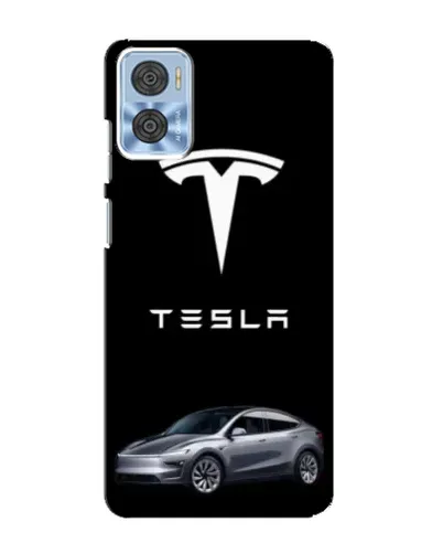 Чехол для Motorola MOTO E22 с картинкой «Tesla Model Y» Чехол для Motorola MOTO E22 с картинкой «Tesla Model Y»