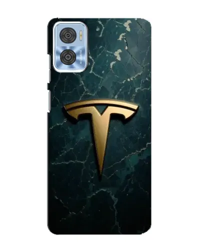 Чехол для Motorola MOTO E22 с картинкой «Мраморная Tesla Gold» Чехол для Motorola MOTO E22 с картинкой «Мраморная Tesla Gold»