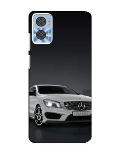 Чохол для Motorola MOTO E22 з картинкою «Mercedes AMG GT Silver»