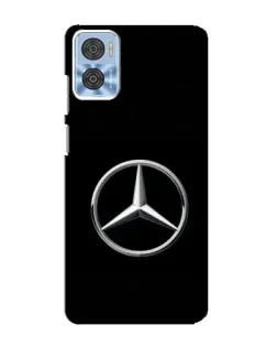 Чехол для Motorola MOTO E22 с картинкой «Mercedes классический лого»
