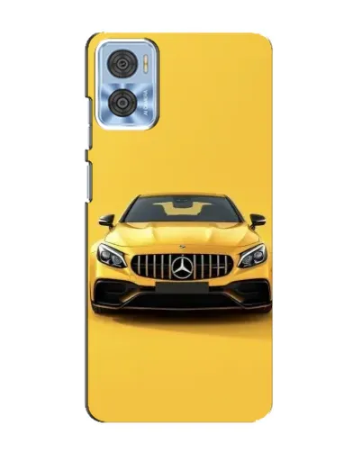 Чехол для Motorola MOTO E22 с картинкой «Желтый Mercedes GT» Чехол для Motorola MOTO E22 с картинкой «Желтый Mercedes GT»
