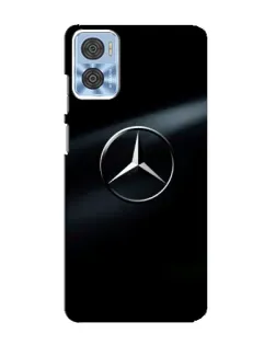 Чохол для Motorola MOTO E22 з картинкою «Mercedes на металі» Чохол для Motorola MOTO E22 з картинкою «Mercedes на металі»