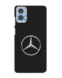 Чохол для Motorola MOTO E22 з картинкою «Карбоновий Mercedes стиль» Чохол для Motorola MOTO E22 з картинкою «Карбоновий Mercedes стиль»