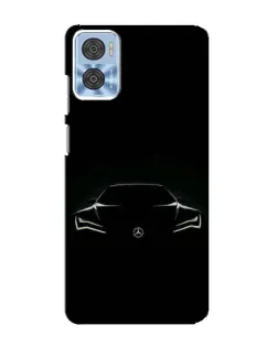 Чохол для Motorola MOTO E22 з картинкою «Mercedes — силует авто» Чохол для Motorola MOTO E22 з картинкою «Mercedes — силует авто»
