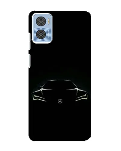 Чохол для Motorola MOTO E22 з картинкою «Mercedes — силует авто» Чохол для Motorola MOTO E22 з картинкою «Mercedes — силует авто»