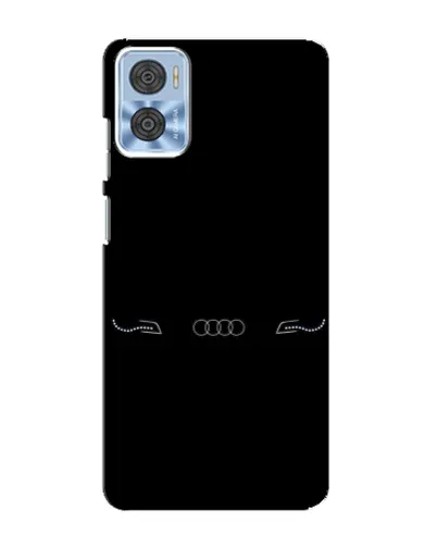 Чехол для Motorola MOTO E22 с картинкой «Audi — световой подпись» Чехол для Motorola MOTO E22 с картинкой «Audi — световой подпись»