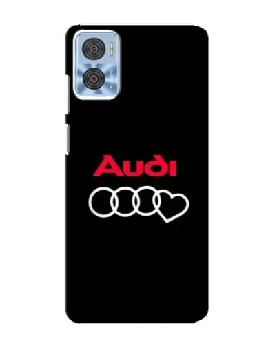 Чехол для Motorola MOTO E22 с картинкой «Логотип Audi Heart» Чехол для Motorola MOTO E22 с картинкой «Логотип Audi Heart»
