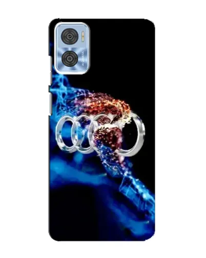Чехол для Motorola MOTO E22 с картинкой «Энергия лого Audi» Чехол для Motorola MOTO E22 с картинкой «Энергия лого Audi»
