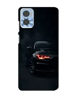 Чехол для Motorola MOTO E22 с картинкой «Audi — хищный взгляд»