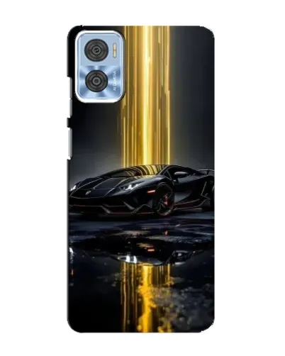 Чехол для Motorola MOTO E22 с картинкой «Ночной Lamborghini драйв» Чехол для Motorola MOTO E22 с картинкой «Ночной Lamborghini драйв»