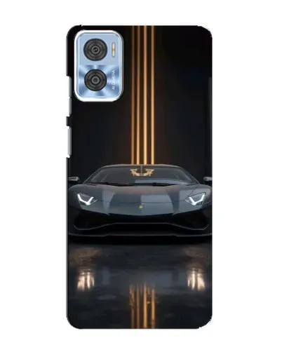 Чехол для Motorola MOTO E22 с картинкой «Lamborghini золотые линии» Чехол для Motorola MOTO E22 с картинкой «Lamborghini золотые линии»