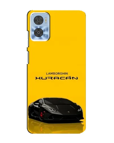 Чехол для Motorola MOTO E22 с картинкой «Lamborghini Huracan черный» Чехол для Motorola MOTO E22 с картинкой «Lamborghini Huracan черный»